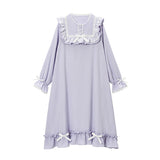 お姫様はしごレースフリルネグリジェルームウェアワンピース