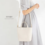 コンパクト2wayミディショルダーバッグ