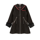 チェーンセーラー闇属性コート