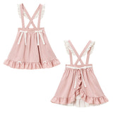 フリルバックティアードスカート