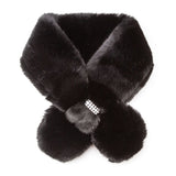 ふわふわファービジューリボンマフラー