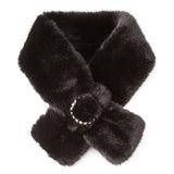 ふわふわファービジューリボンマフラー