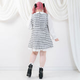 ツイードお嬢様ワンピース