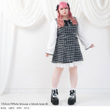 ツイードお嬢様ワンピース