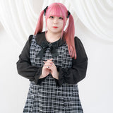 ツイードお嬢様ワンピース