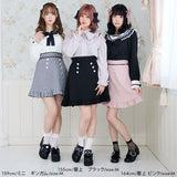 ビジューフリルスカート