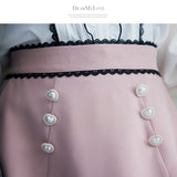 ビジューフリルスカート