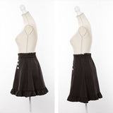 ビジューフリルスカート