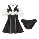 チェーンジャンスカワンピース水着