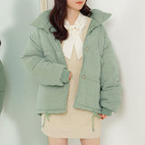 カラーダウンジャケット