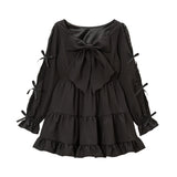 小悪魔リボンレースワンピース