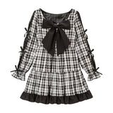 小悪魔リボンレースワンピース