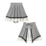 セーラーデザインリボンスカート