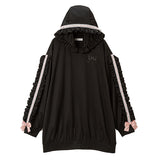 選べる形はしごレースフリルカットソーワンピース