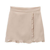 【メール便】台形ラップフリルスカパン