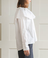 ビッグカラーストライプシャツ