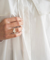 ビッグカラーストライプシャツ