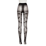 【メール便】フラワーローズタイツ