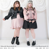 ビジューレースフリルジャケット