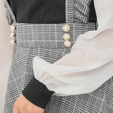 フリルフレアスカート