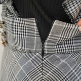 フリルフレアスカート