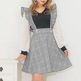 フリルフレアスカート