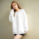 オーバーサイズロゴプルオーバー