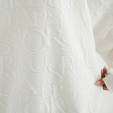 オーバーサイズロゴプルオーバー