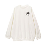 Rose刺繍スウェットワンピース