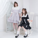 ハートくり抜きはしごリボンワンピース