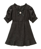 ジャガードパワショルビジューワンピース