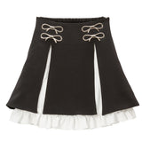 プレートリボン切替スカート