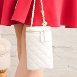 キルティングチェーンミニバッグ