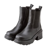 サイドゴアショートブーツ