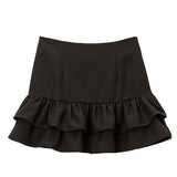 【メール便】二段フリルスカート