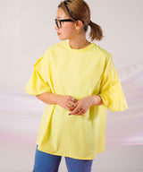 【メール便】前後2way袖タック半袖シャツ