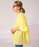 【メール便】前後2way袖タック半袖シャツ