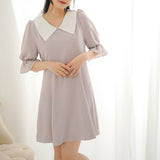 美シルエットミニワンピース