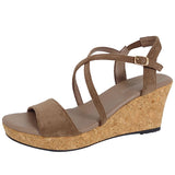 +7.5cm走れる楽ちんストラップサンダル