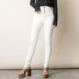 【メール便】超絶激ストレッチハイウエストスキニー【大きいサイズ有】