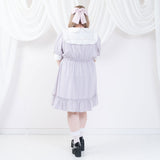 ハートはしごリボンワンピ