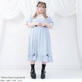 ハートはしごリボンワンピ