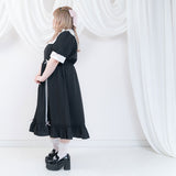 ハートはしごリボンワンピ