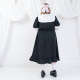 ハートはしごリボンワンピ