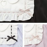 ハートはしごリボンワンピ