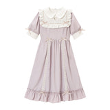 ハートはしごリボンワンピ