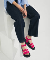 トラックソールストラップサンダル