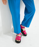 トラックソールストラップサンダル