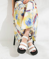 トラックソールストラップサンダル