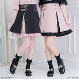 選べるヒールパールリボンローファーパンプス